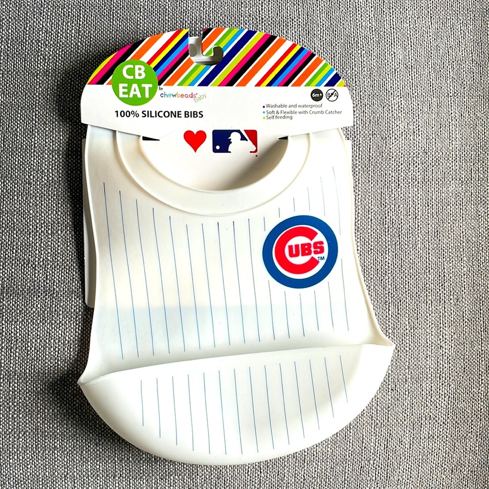 Chicago Cubs Silicone Bib